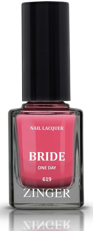Лак для ногтей, оттенок 619 One day | Bride | Zinger