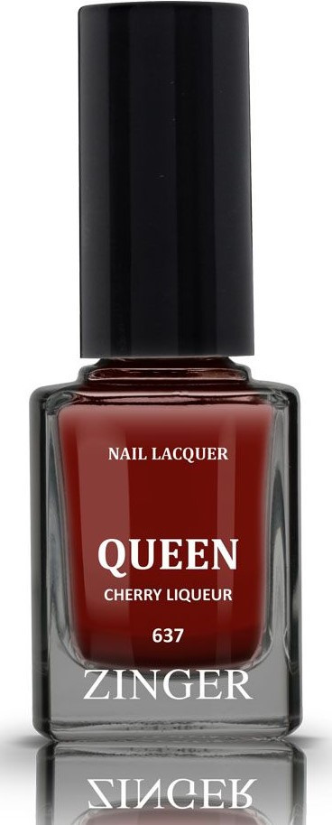 Лак для ногтей, оттенок 637 Cherry liqueur | Queen | Zinger