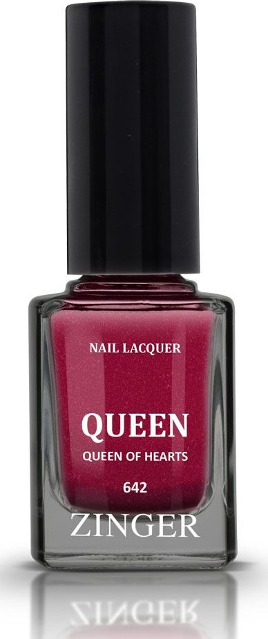 Лак для ногтей, оттенок 642 Queen of hearts | Queen | Zinger