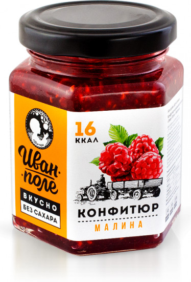 Конфитюр без сахара «Малина»