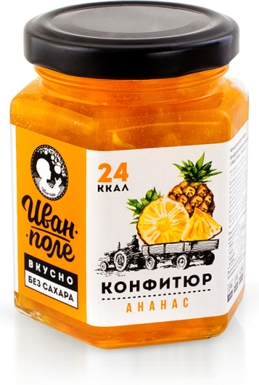 Конфитюр без сахара «Ананас»