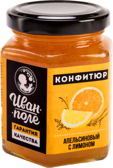 Конфитюр с сахаром «Апельсиновый с лимоном»