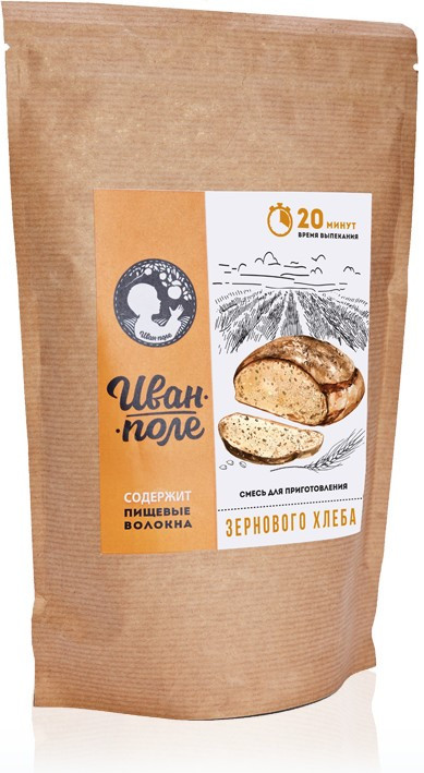 Смесь для приготовления зернового хлеба | Иван-поле