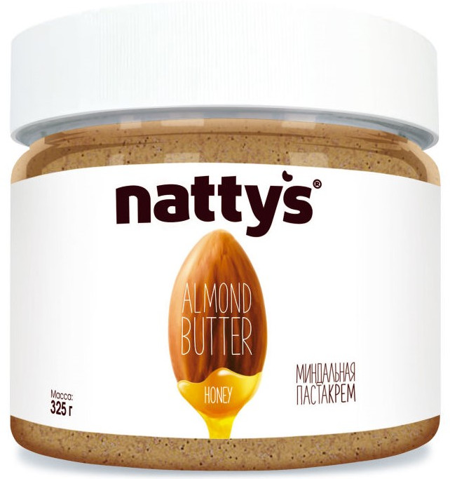 Паста-крем миндальная Natty’s «Honey» | Natty's