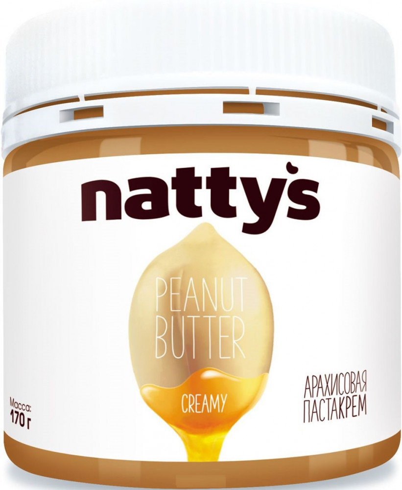 Паста-крем арахисовая Natty’s «Creamy» | Natty's