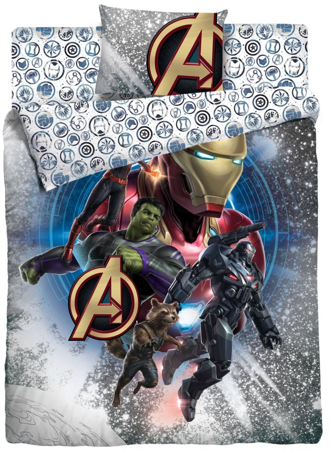 Комплект постельного белья «Marvel» (1,5-спальный, поплин, наволочка 50×70) | Disney | НордТекс