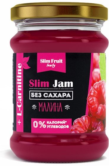 Джем низкокалорийный «Малина» | Slim Jam | Slim Fruit Family