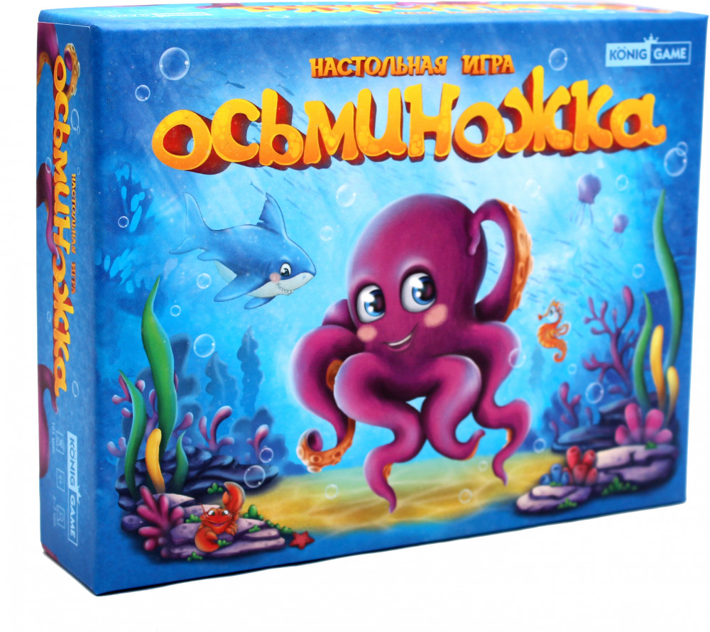 Игра настольная «Осьминожка» | Рыжий кот