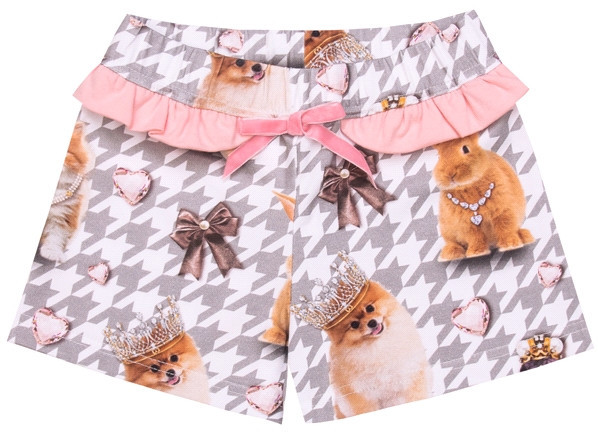 Шорты для девочек | Королевские зверушки | Апрель