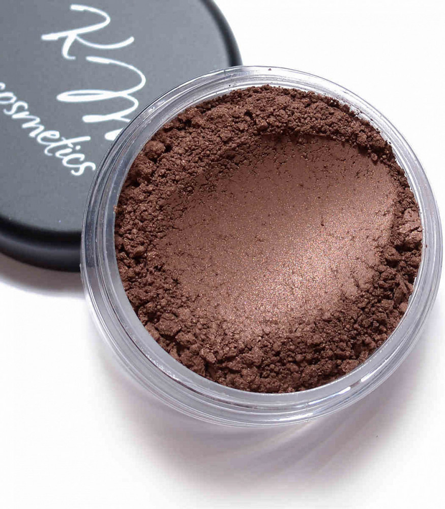 Тени для век шиммерные минеральные, оттенок ES512 Красно-коричневый | Северное сияние | Kristall Minerals Cosmetics
