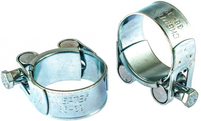 Хомуты металлические силовые (шарнирный) | Сибртех