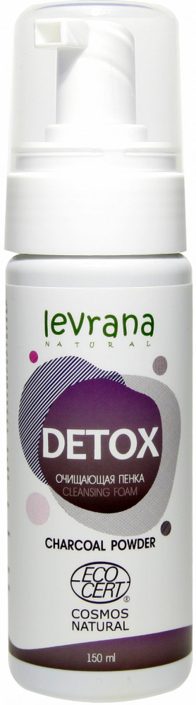 Пенка для умывания с сажей дуба «Detox» | Levrana