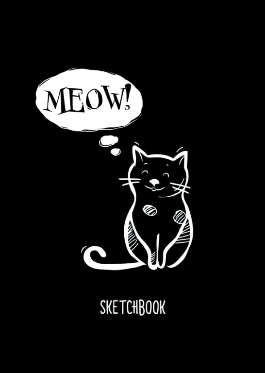 Скетчбук «Кошка» | Скетчбук А5