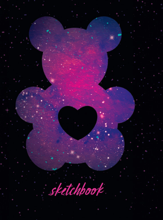 Скетчбук «Мишка» | Скетчбук А5