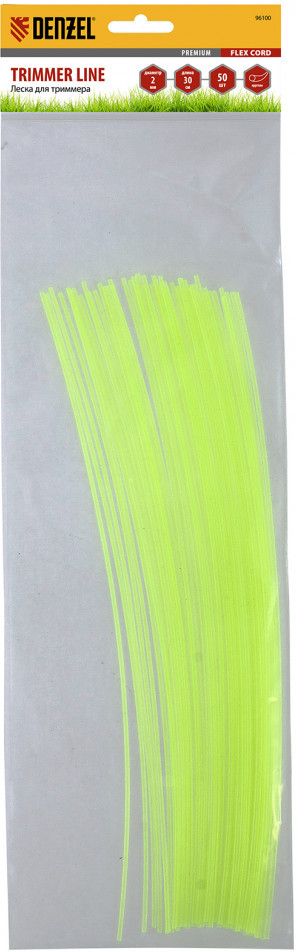 Леска для триммера (круглая нарезанная) | Denzel