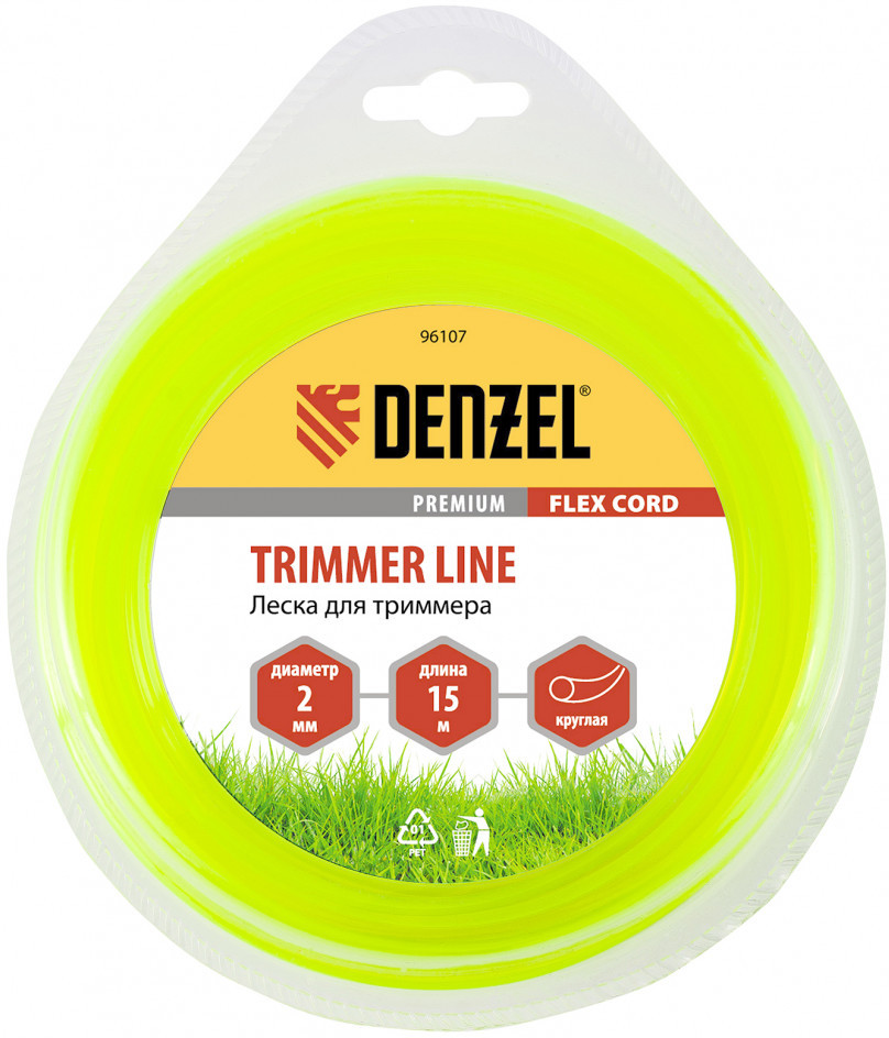 Леска для триммера (круглая) | Denzel