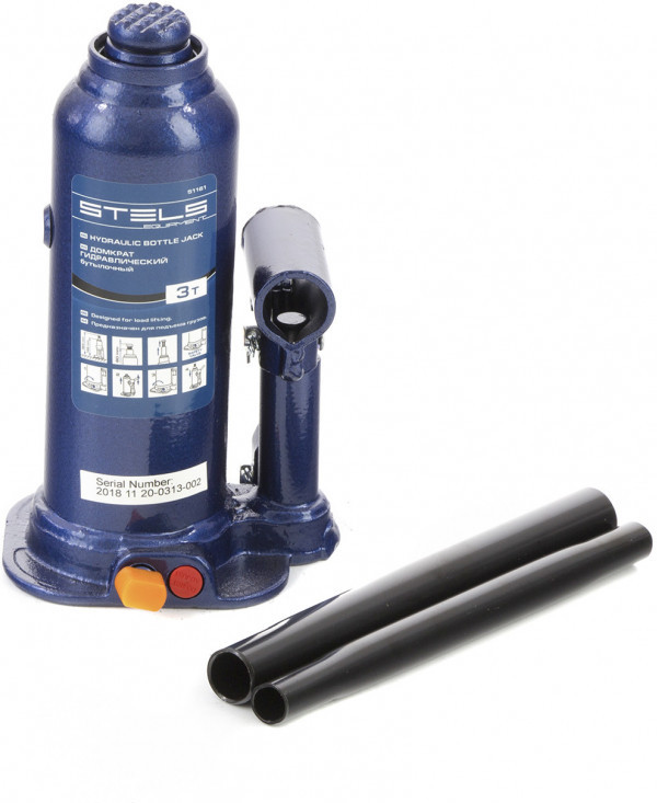 Домкрат гидравлический бутылочный | Stels