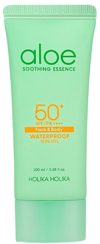 Гель для лица и тела водостойкий с экстрактом алоэ SPF 50+/PA++++ | Aloe Water Proof AD | Holika Holika