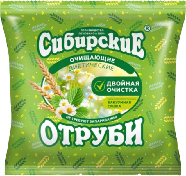 Отруби пшеничные очищающие | Сибирская клетчатка