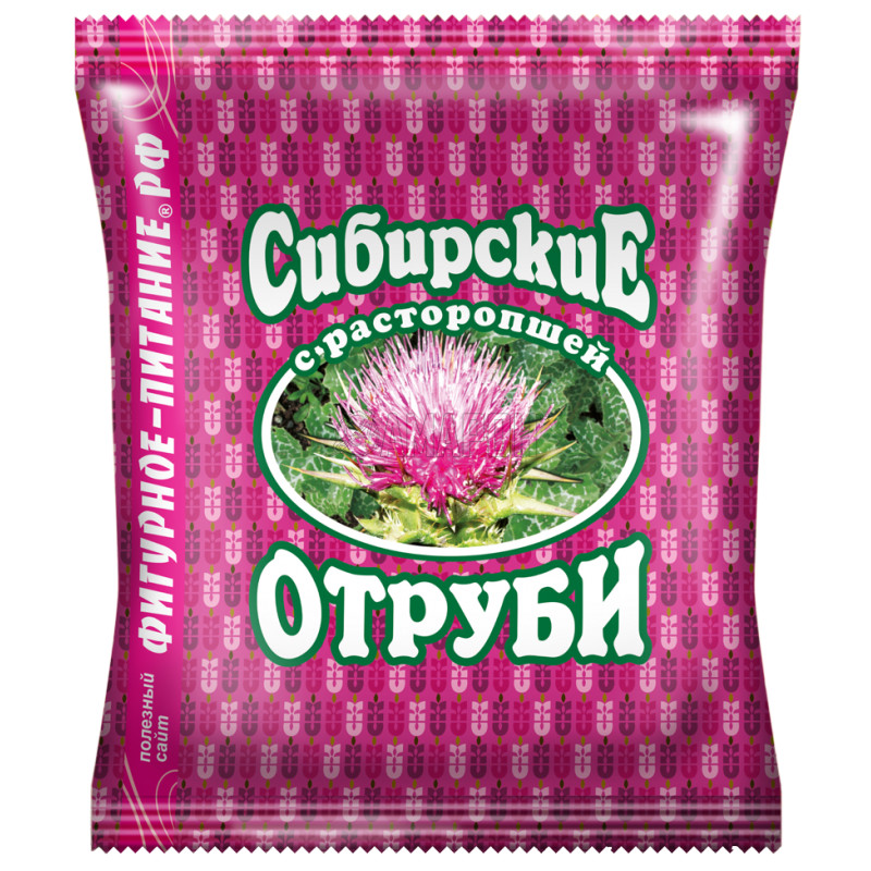 Отруби пшеничные с расторопшей | Сибирская клетчатка