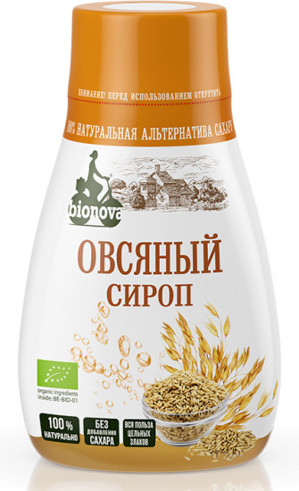 Сироп органический овсяный