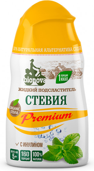 Сахарозаменитель жидкий «Стевия Premium»