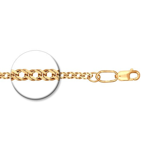 Цепь из золоченого серебра | SOKOLOV