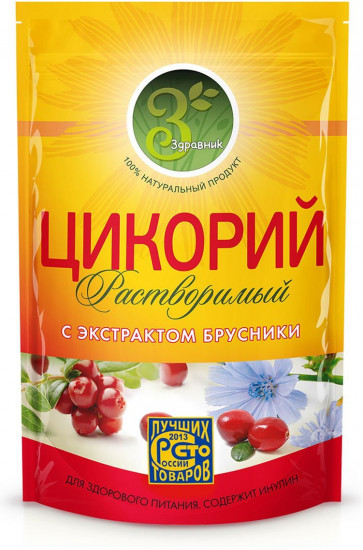 Цикорий растворимый с экстрактом брусники