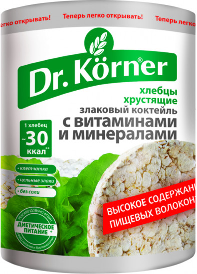 Хлебцы хрустящие «С витаминами и минералами»