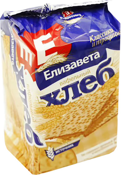 Хлеб вафельный пшеничный цельнозерновой | Елизавета+