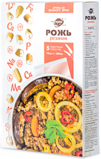 Рожь резаная в варочных пакетах
