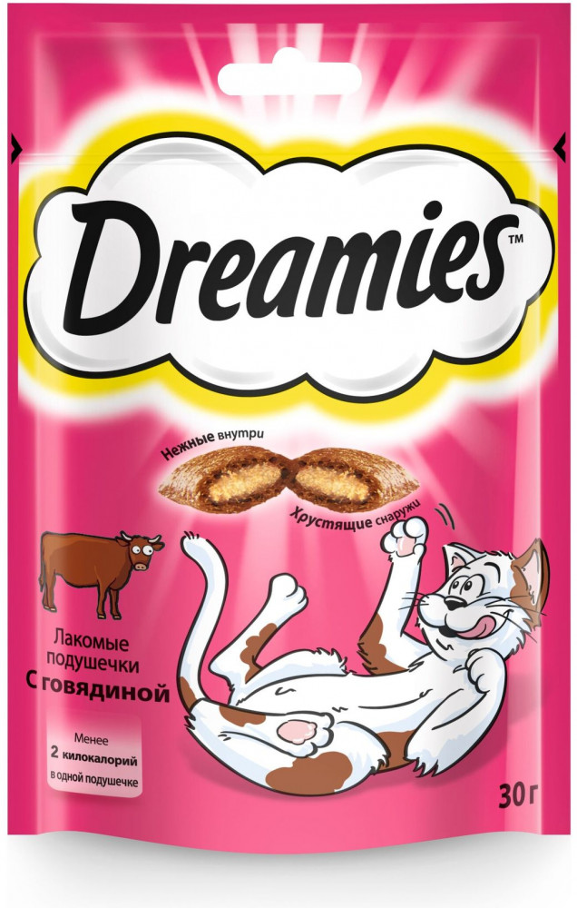 Лакомство для кошек с говядиной | Dreamies