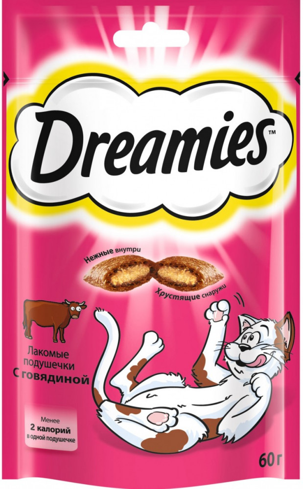 Лакомство для кошек с говядиной (60 гр) | Dreamies