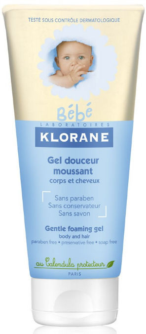 Гель для волос и тела детский пенящийся | Bebe | Klorane