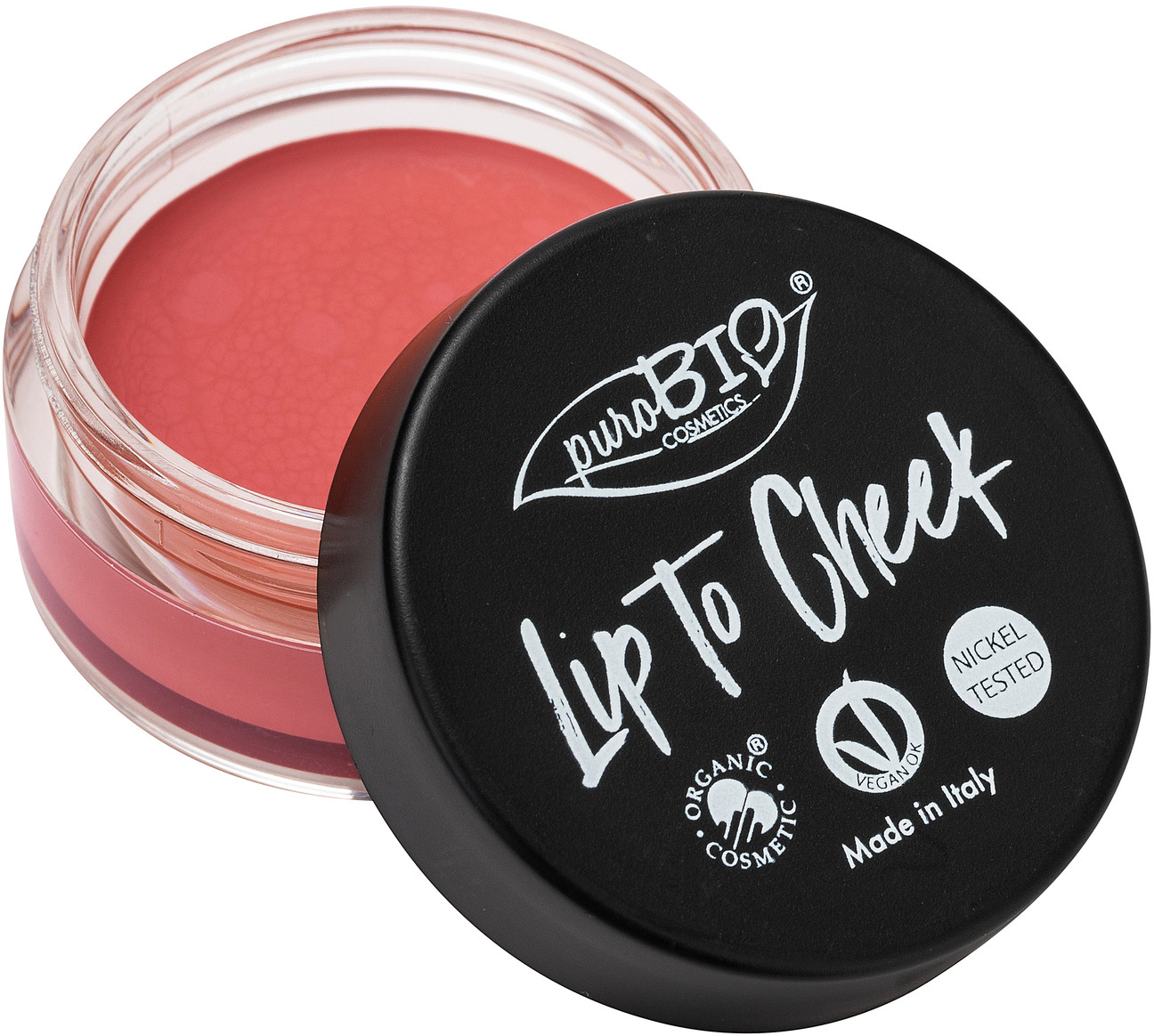 Тинт-бальзам для губ и щек, тон 02 Розовый | PuroBio Cosmetics