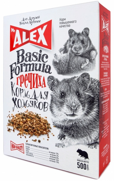 Корм для хомяков «Гречиха» | Mr.Alex