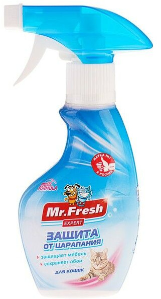 Спрей «Защита от царапания» для кошек | Mr.Fresh Expert