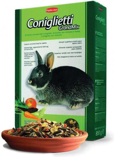 Корм для кроликов «Grandmix Coniglietti»