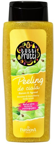 Скраб для тела «Банан и крыжовник» | Tutti Frutti | Farmona