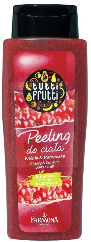 Скраб для тела «Вишня и смородина» | Tutti Frutti | Farmona