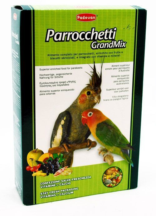 Корм для средних попугаев «Parrocchetti» | Padovan