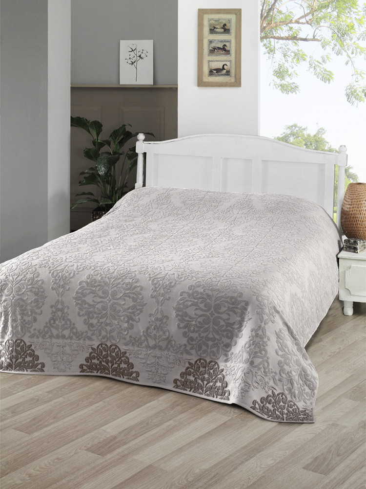 Простыня махровая (жаккард, 200х220) | Ottoman | Karna