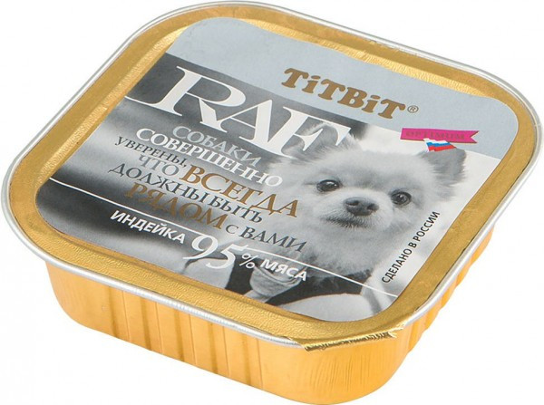 Паштет для собак | Raf | TiTBiT