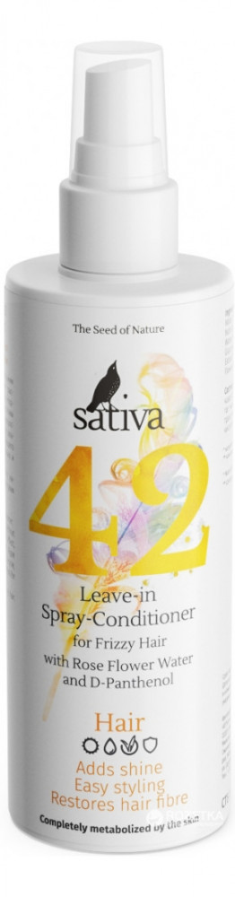 Спрей-кондиционер для непослушных волос №42 | Hair | Sativa