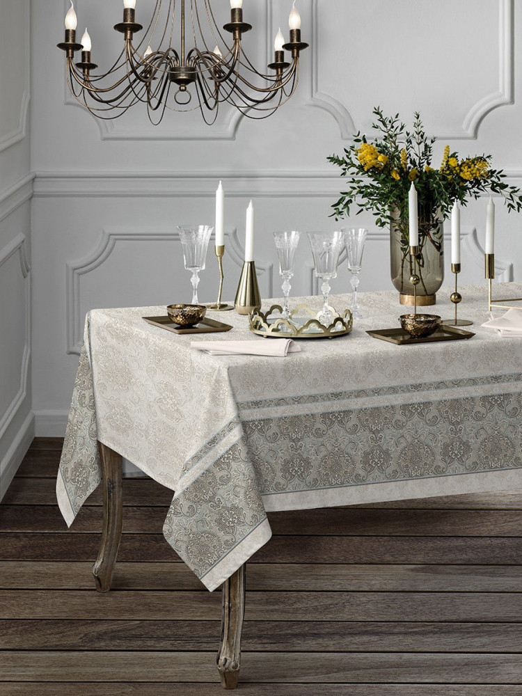 Комплект кухонный (скатерть, 6 салфеток) | Византия | Романтика