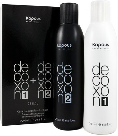 Лосьон для коррекции косметического цвета волос «Decoxon 2 Faze»