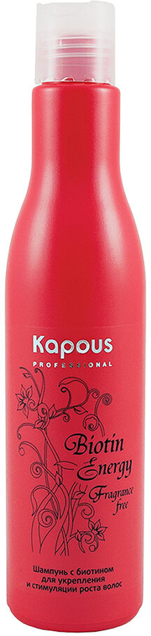 Шампунь для волос укрепляющий с биотином | Biotin Energy | Kapous Professional