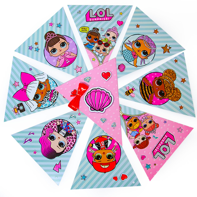 Гирлянда-растяжка поздравительная | L.O.L. Surprise! | ND Play