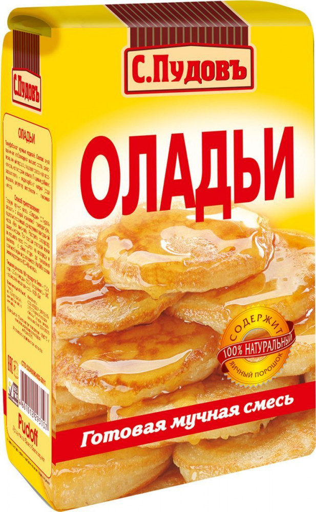 Смесь мучная «Оладьи» | С.Пудовъ