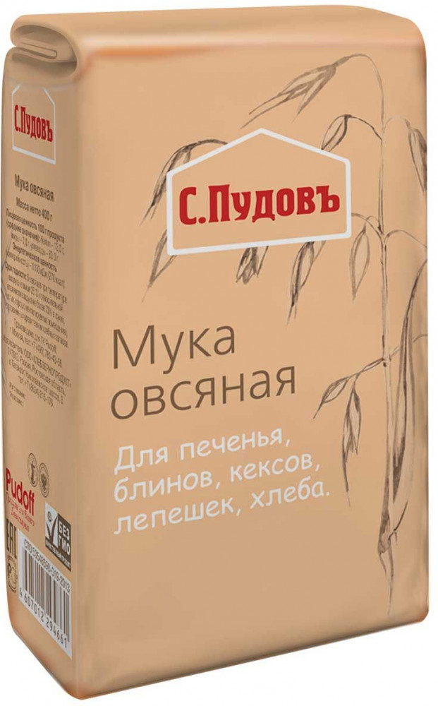 Мука овсяная | С.Пудовъ